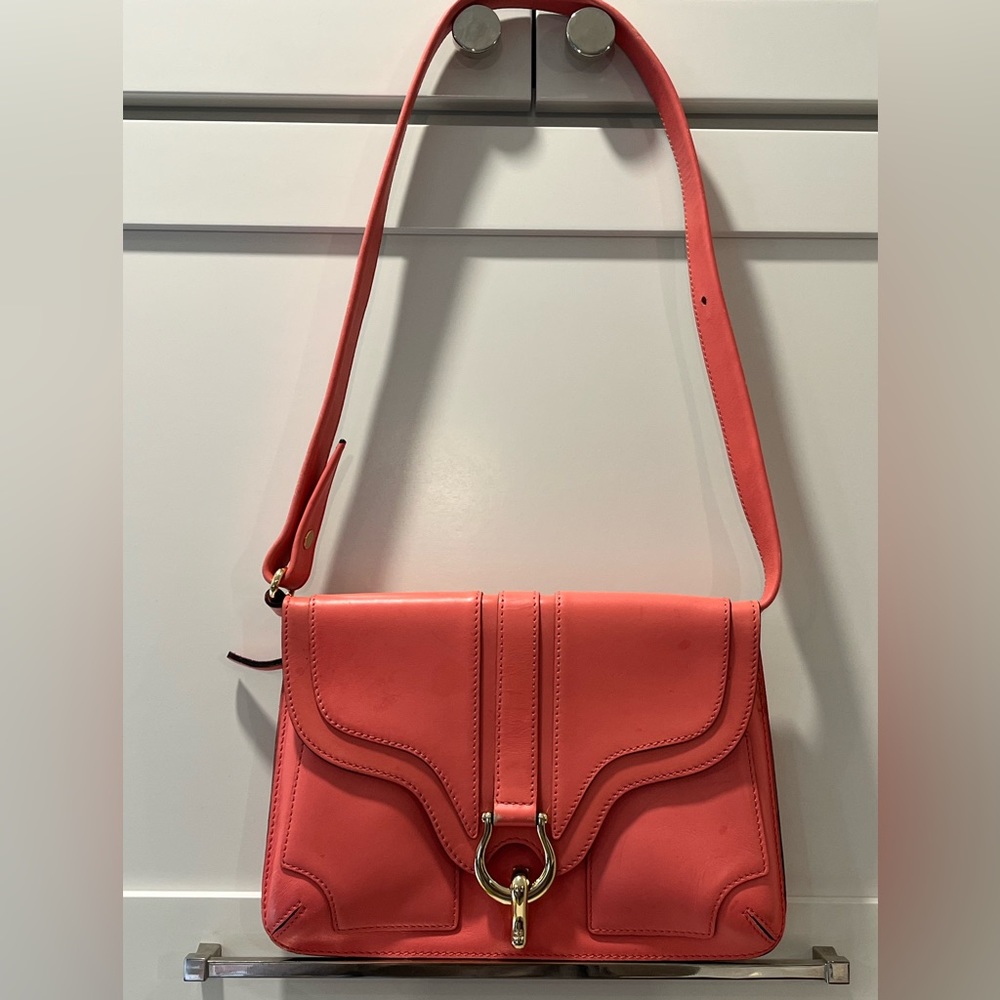 Kate Spade Pink Leather Shoulder Bag Purse